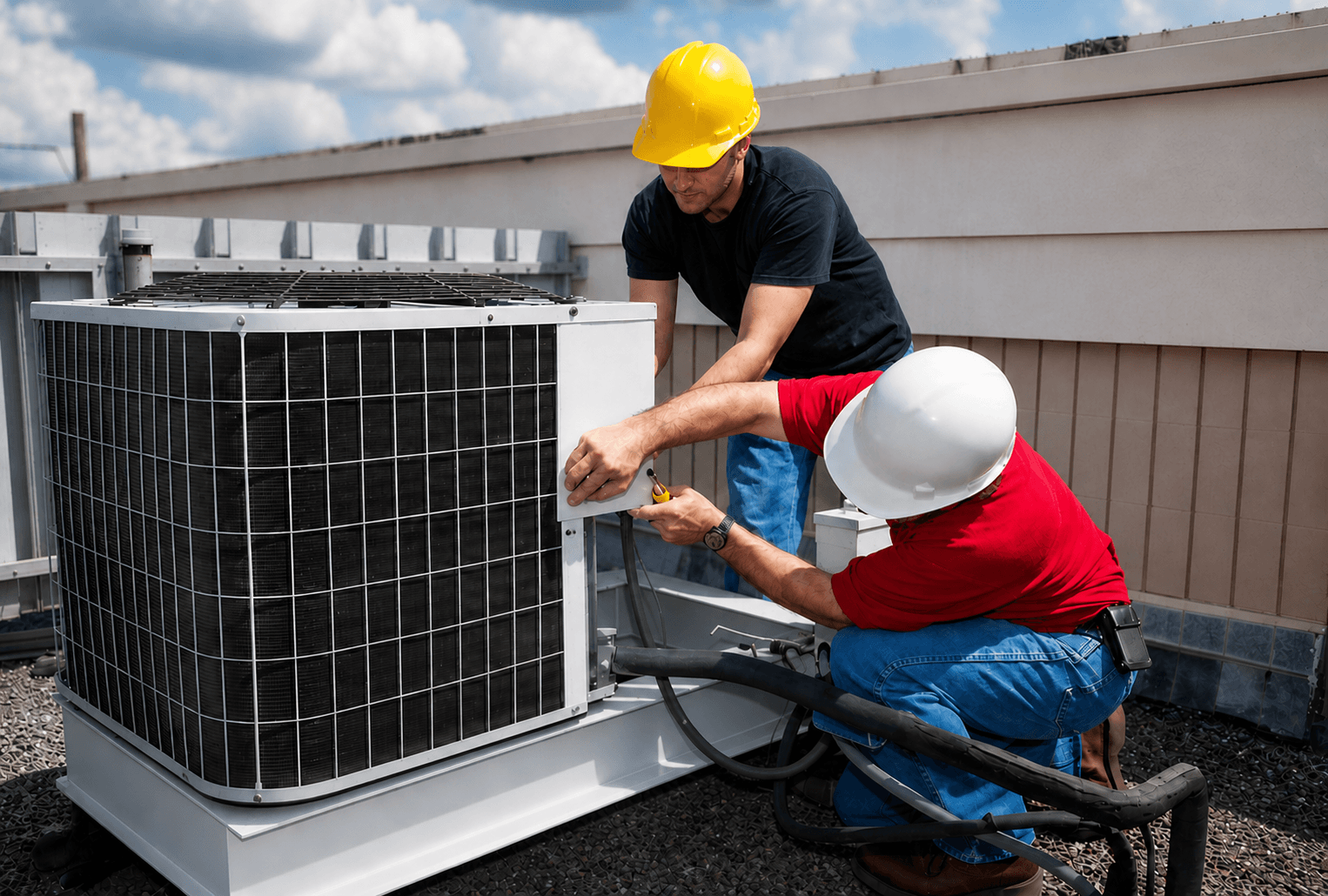 JobCaptured AI voice agent handling HVAC calls